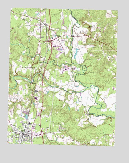 Ashland, VA USGS Topographic Map