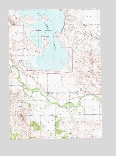 Fruitdale, SD USGS Topographic Map