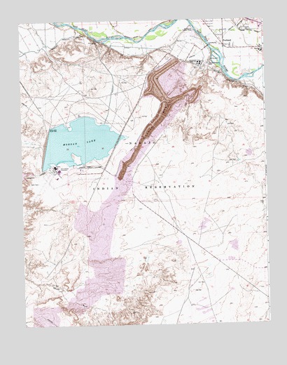 Fruitland, NM USGS Topographic Map