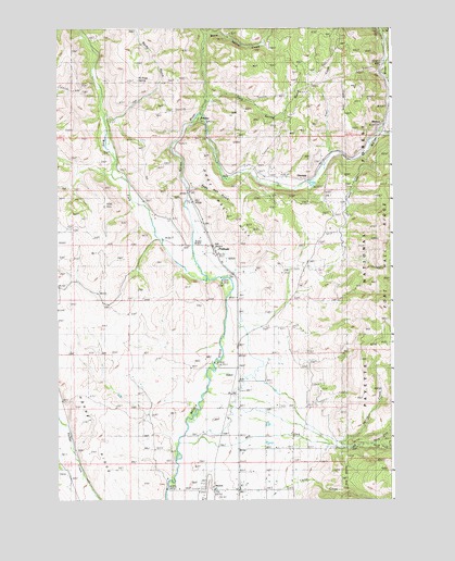 Fruitvale, ID USGS Topographic Map