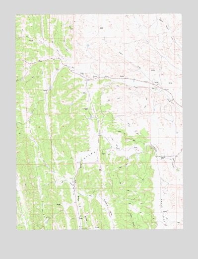 Fruto, CA USGS Topographic Map