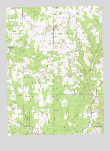 Fryburg, PA USGS Topographic Map