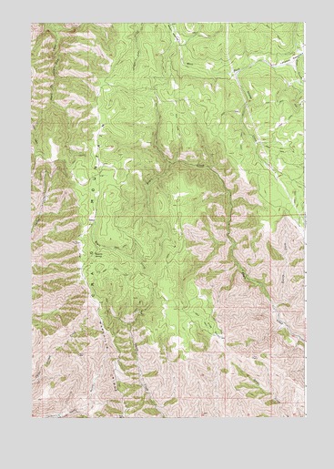 Frye Point, ID USGS Topographic Map