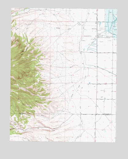Fulcher Gulch, CO USGS Topographic Map