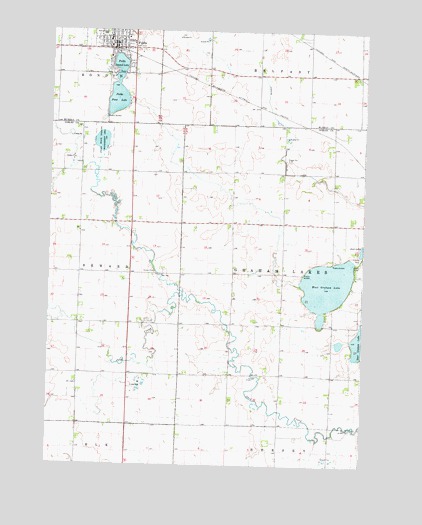 Fulda, MN USGS Topographic Map