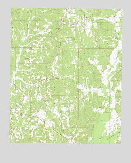 Fulton SE, MS USGS Topographic Map