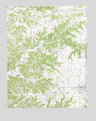 Ashland, MO USGS Topographic Map