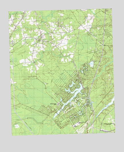 Funston, NC USGS Topographic Map