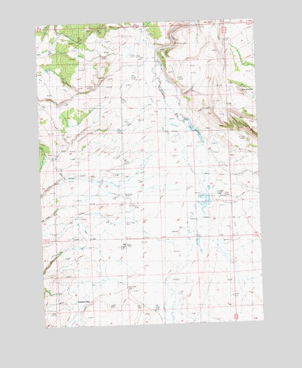 G I Ranch, OR USGS Topographic Map