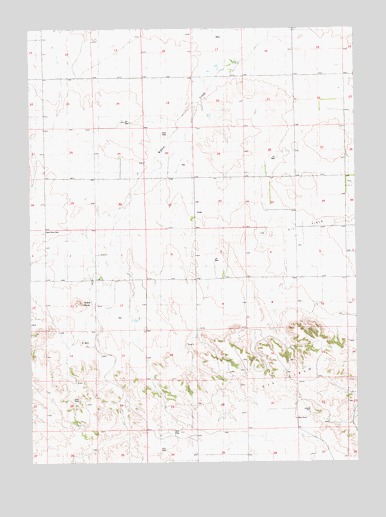 Gabe Rock, NE USGS Topographic Map