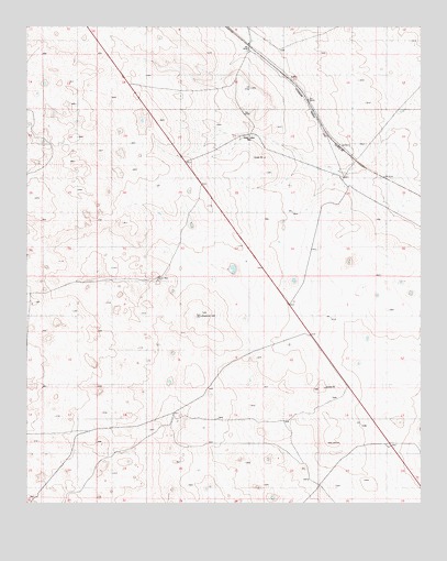 Gacho Hill, NM USGS Topographic Map