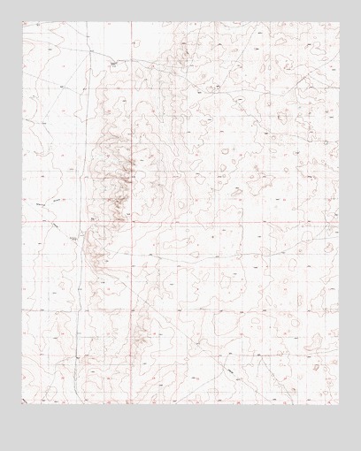Gacho Hill NW, NM USGS Topographic Map