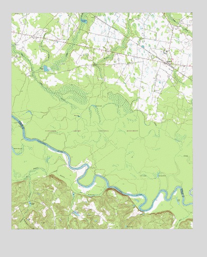 Gadsden, SC USGS Topographic Map