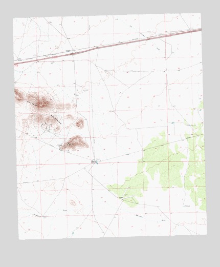 Gage, NM USGS Topographic Map