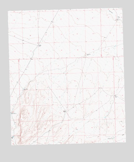 Gage SE, NM USGS Topographic Map