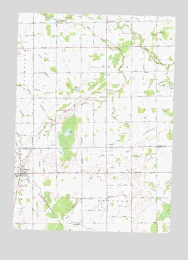Gagetown, MI USGS Topographic Map