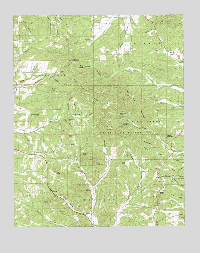 Gainesville NW, MO USGS Topographic Map