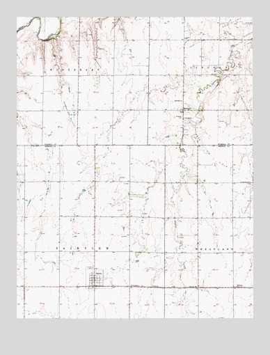 Galatia, KS USGS Topographic Map