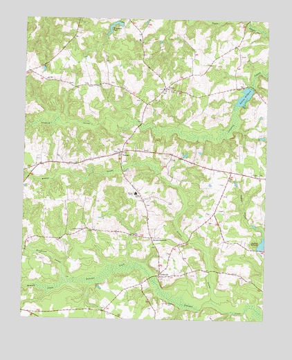 Galatia, NC USGS Topographic Map