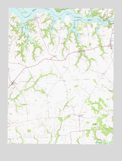 Galena, MD USGS Topographic Map