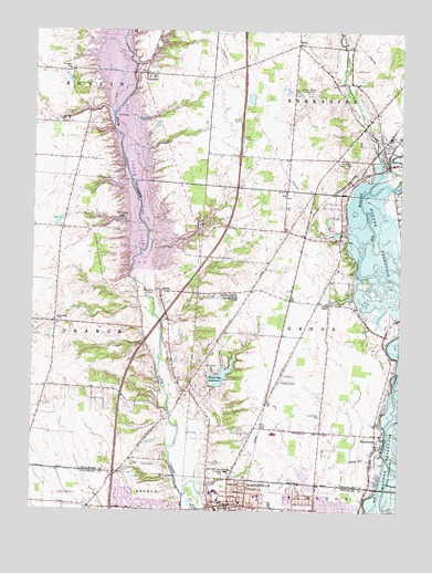 Galena, OH USGS Topographic Map