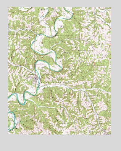 Galena, MO USGS Topographic Map
