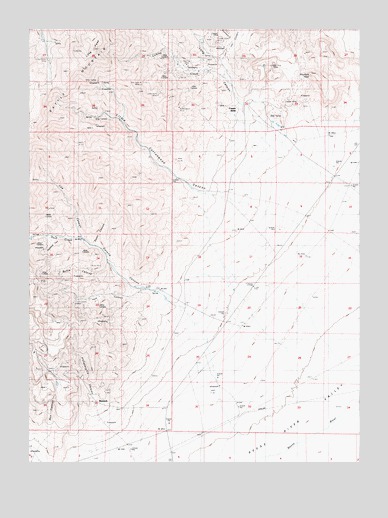 Galena Canyon, NV USGS Topographic Map