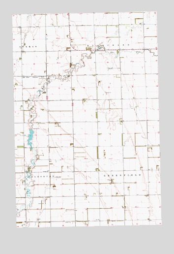 Galesburg SE, ND USGS Topographic Map