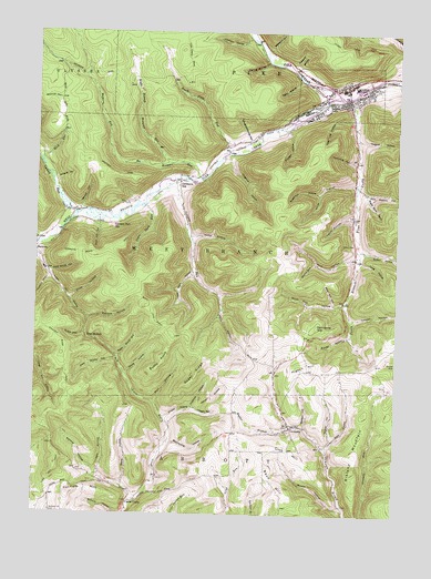 Galeton, PA USGS Topographic Map