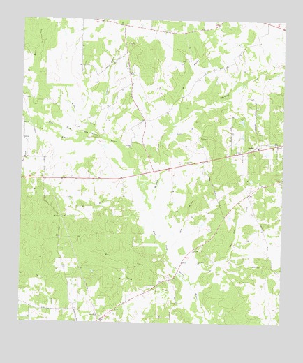 Galilee, TX USGS Topographic Map