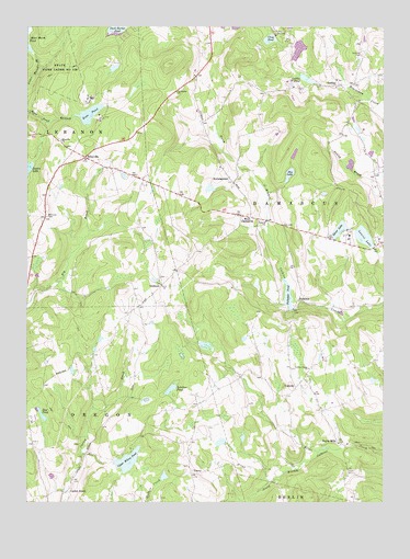 Galilee, PA USGS Topographic Map