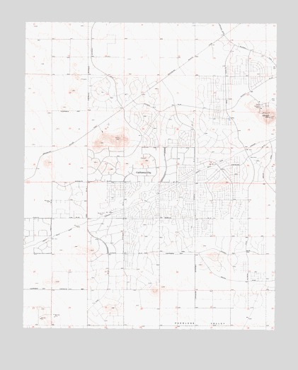 Galileo Hill, CA USGS Topographic Map