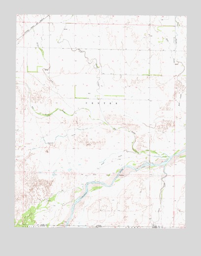 Ashland SE, KS USGS Topographic Map