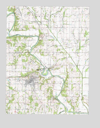 Gallatin, MO USGS Topographic Map
