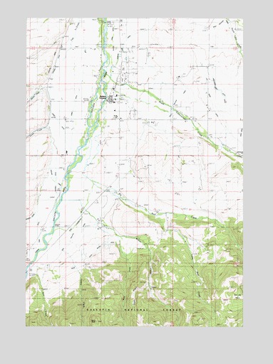 Gallatin Gateway, MT USGS Topographic Map