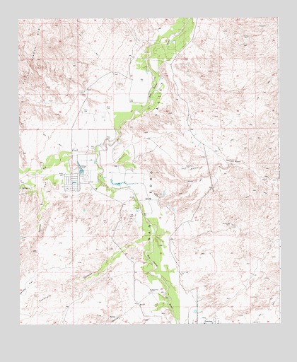Galleta Flat East, AZ USGS Topographic Map