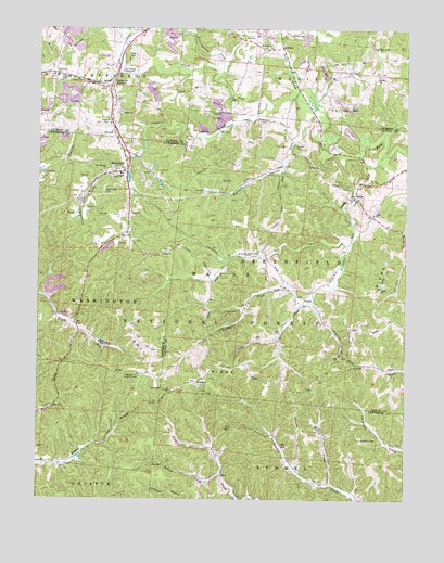 Gallia, OH USGS Topographic Map