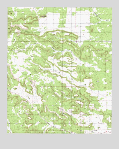 Gallo Spring Canyon, NM USGS Topographic Map