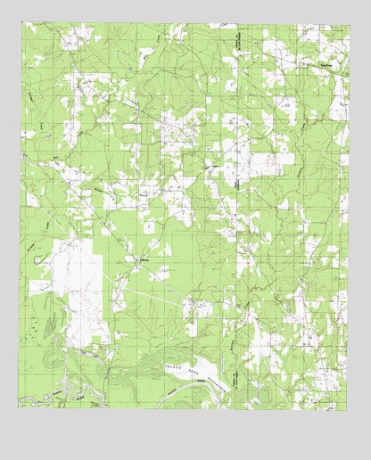 Galloway, TX USGS Topographic Map