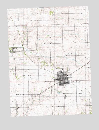 Galva, IL USGS Topographic Map