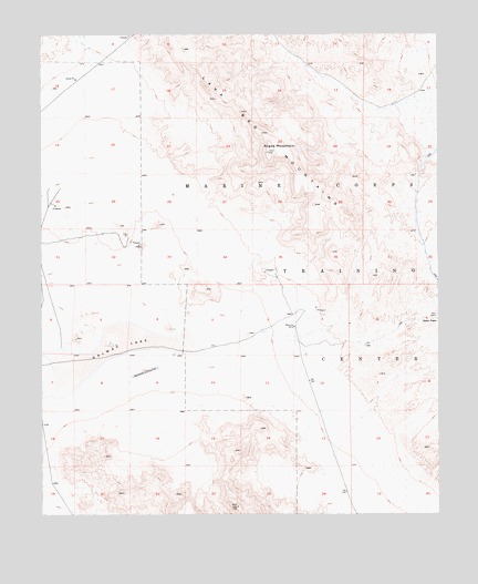 Galway Lake, CA USGS Topographic Map