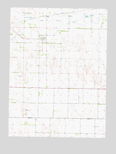 Gandy, NE USGS Topographic Map