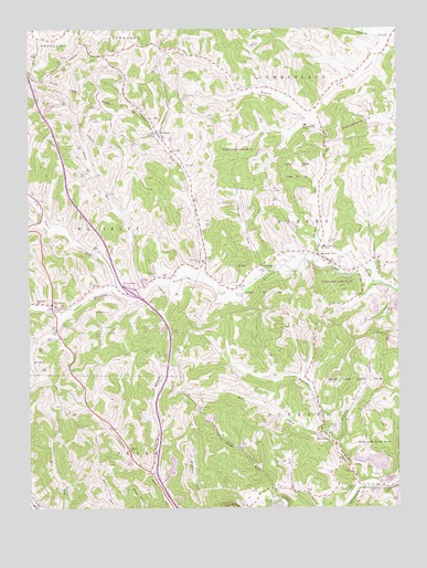 Garards Fort, PA USGS Topographic Map