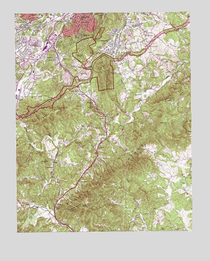 Garden City, VA USGS Topographic Map