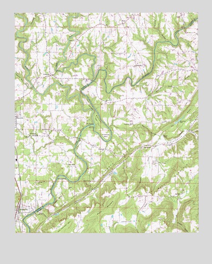 Garden City, AL USGS Topographic Map