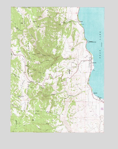 Garden City, UT USGS Topographic Map