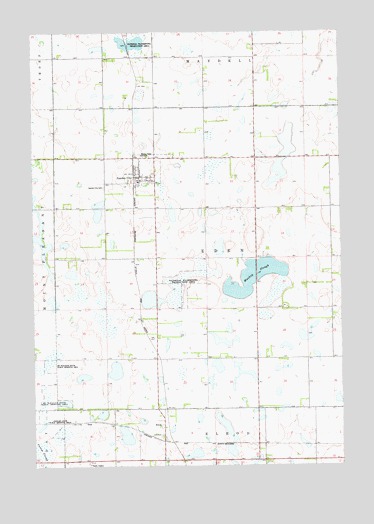 Garden City, SD USGS Topographic Map