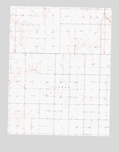 Garden City SW, KS USGS Topographic Map