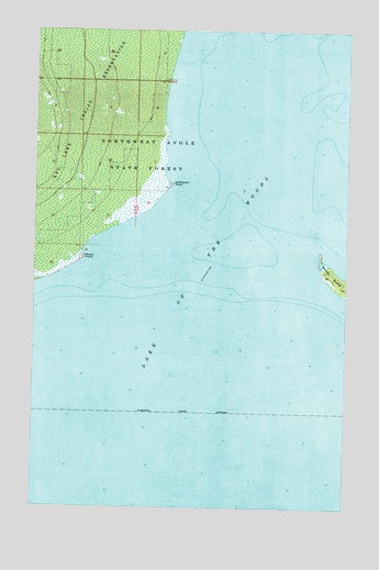 Garden Island West, MN USGS Topographic Map
