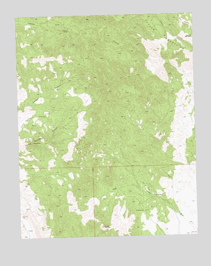 Garden Spring, NV USGS Topographic Map
